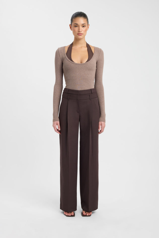 Ariel Double Waistband Pant