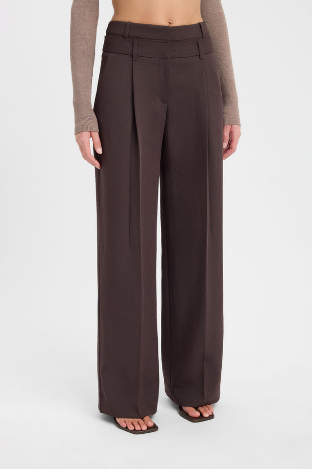 Ariel Double Waistband Pant