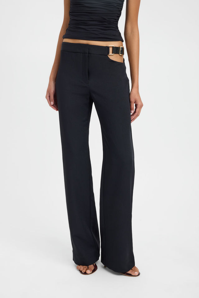 Ariel Leather Trim Pant
