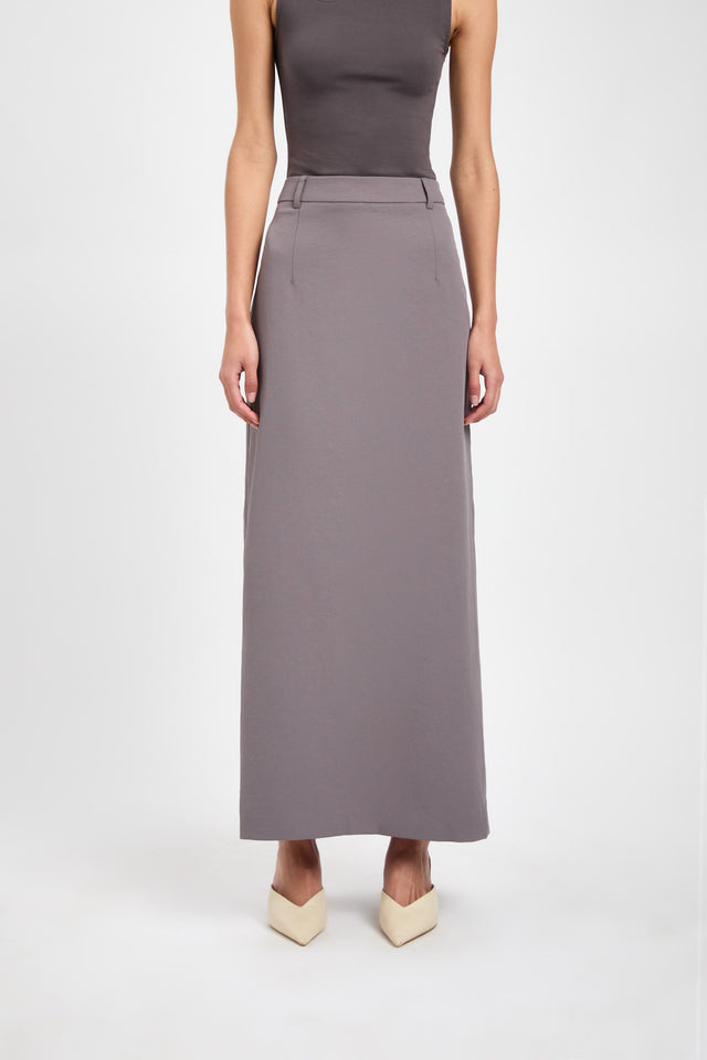 Buy Ariel Midi Skirt Charcoal Online | Australia