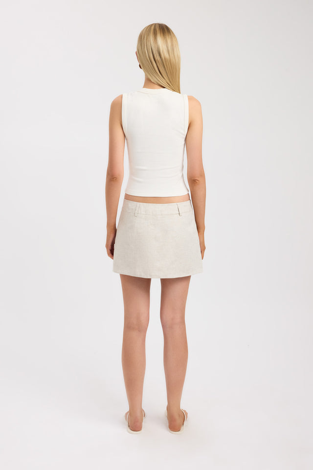 back Camila Scoop Tank Kookai Relaxed Strapless Round womens-singlets 