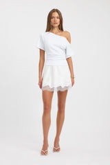 Palermo Lace Mini Skirt