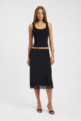Maria Lace Midi Skirt