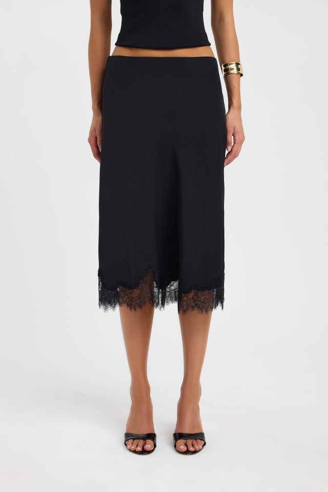 Maria Lace Midi Skirt