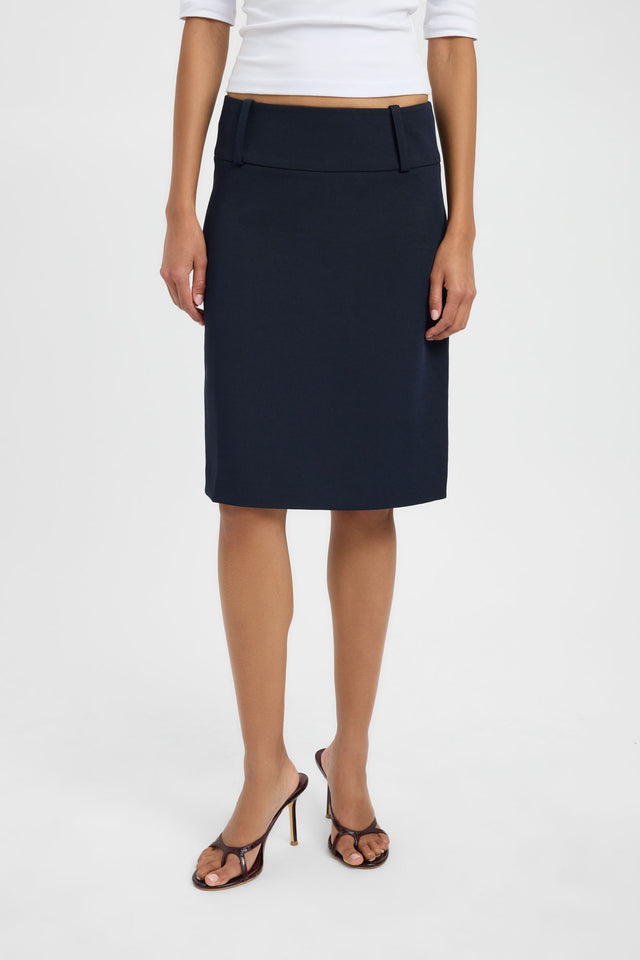 Ariel Low Rise Midi Skirt
