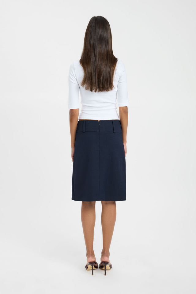 Ariel Low Rise Midi Skirt