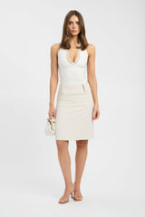 Ariel Low Rise Midi Skirt