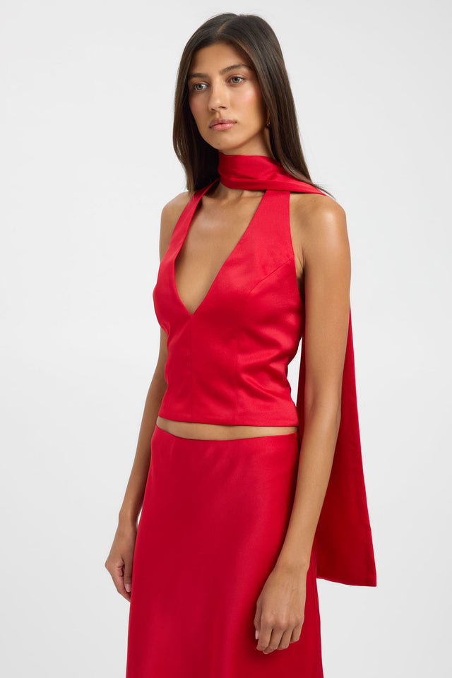 Palermo Scarf Top