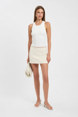 Oyster Core Mini Skirt