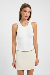 Riviera Beaded Tank