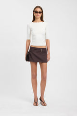 Ariel Double Belt Skort