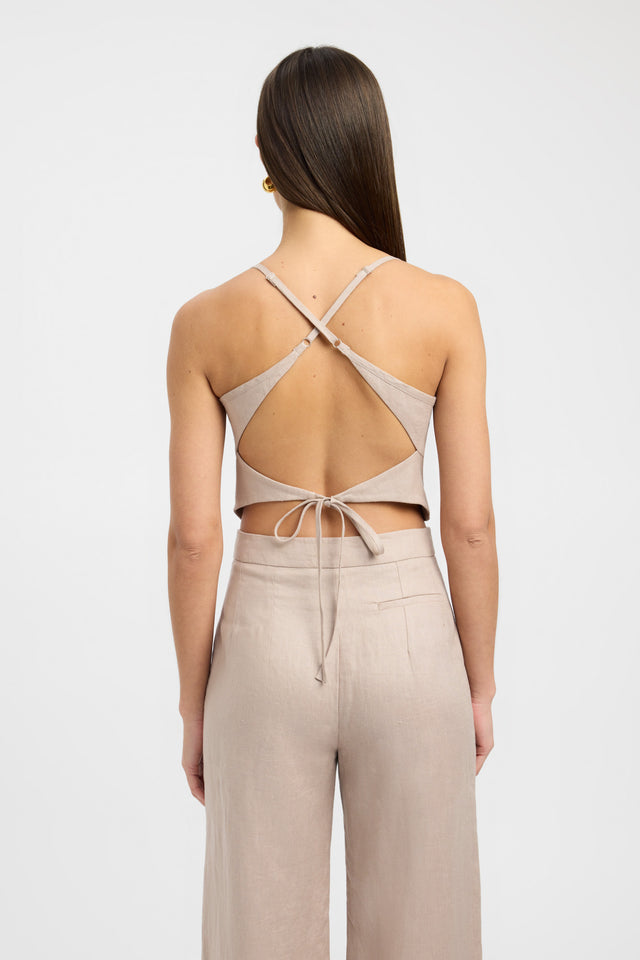 Palm Backless Top