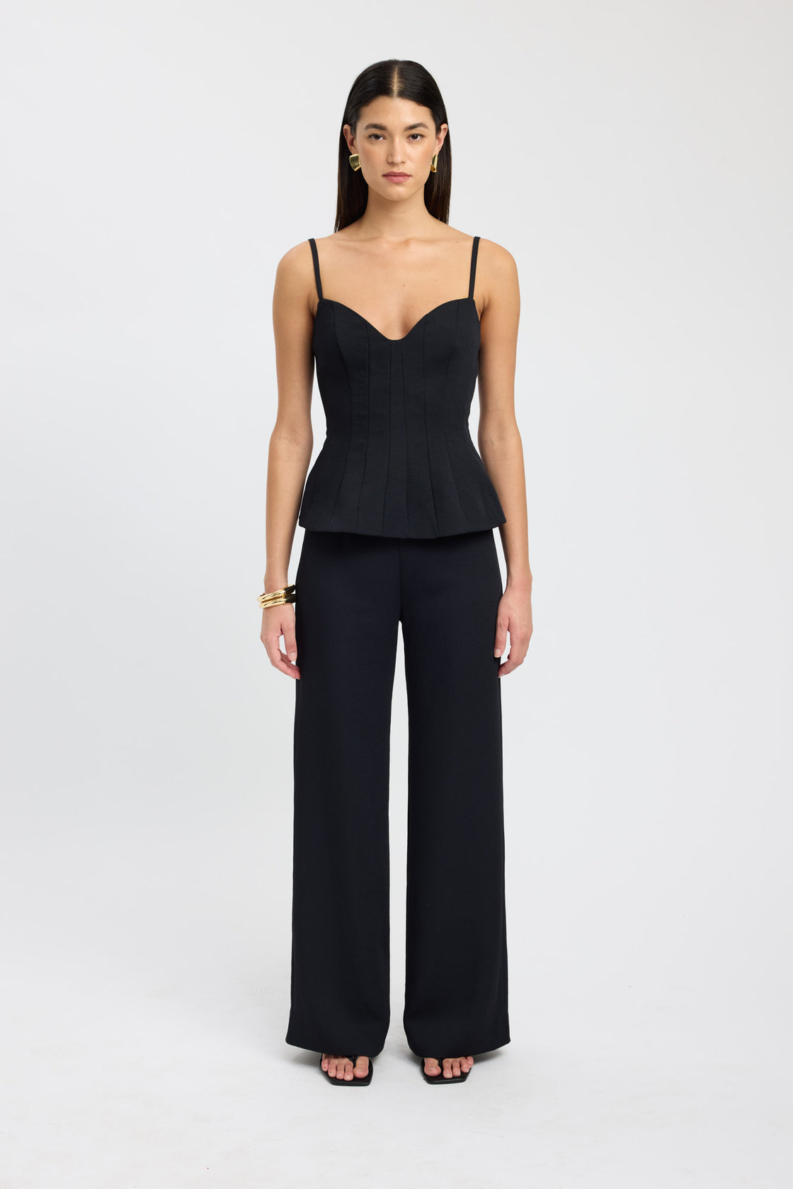Oyster Strapless Seam Top