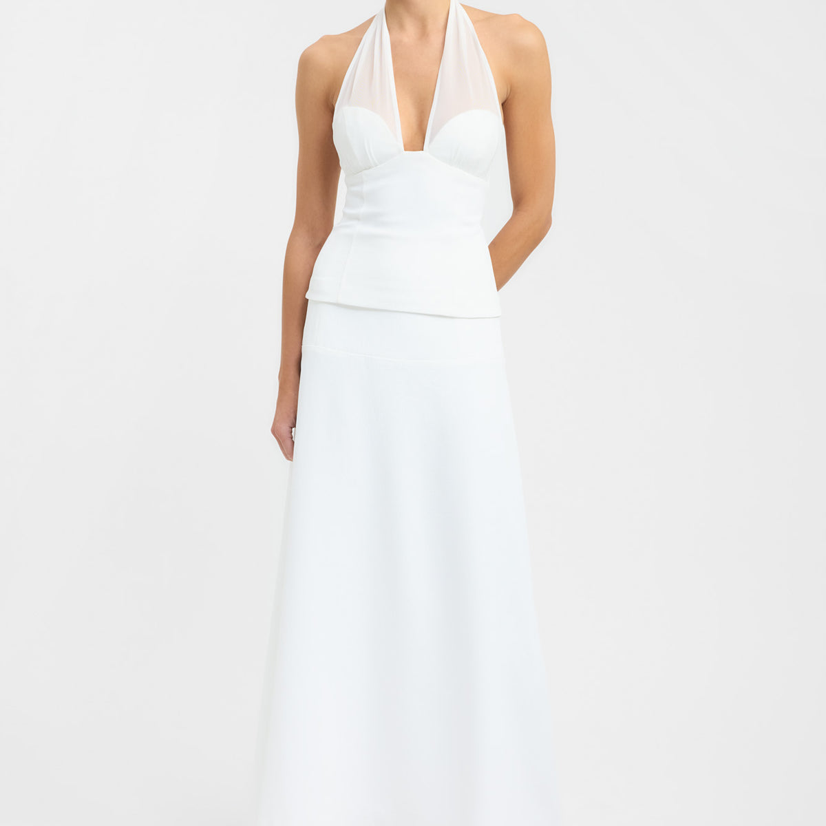 Oyster Mesh Top