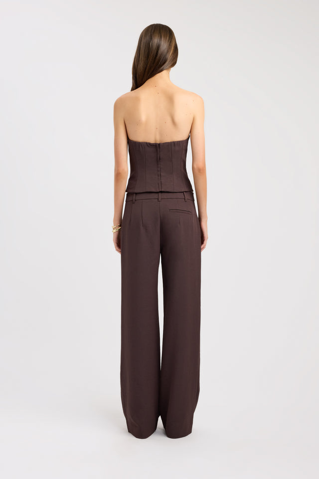 back Ariel Low Rise Pant Kookai relaxed Low-rise womens-regular-pants 