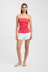 Palm Gathered Top