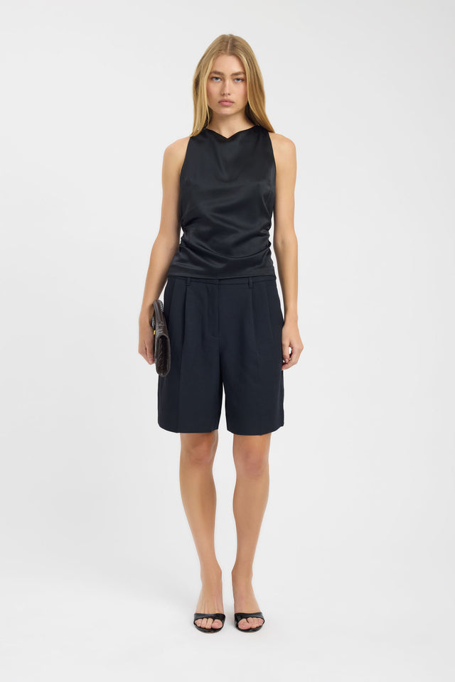 front Palermo Cowl Tank Kookai Relaxed Cowl womens-singlets 