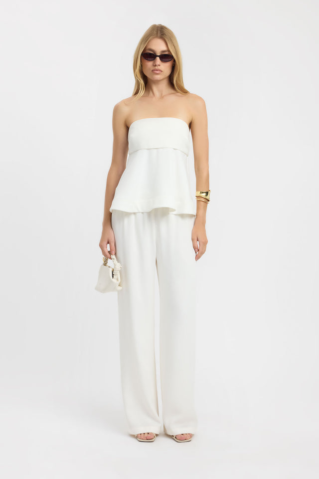 Maria Peplum Top