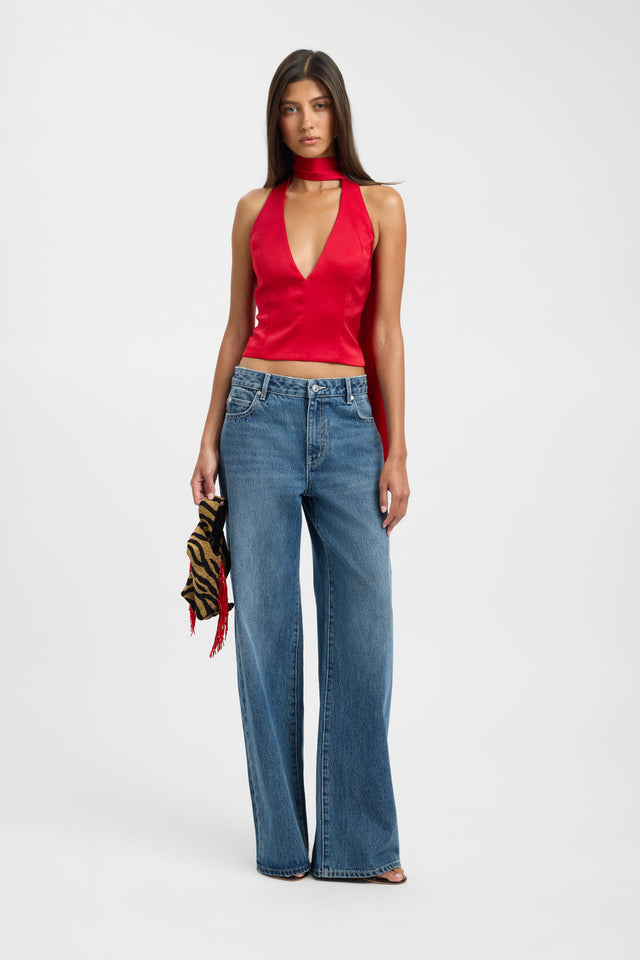 Palermo Scarf Top
