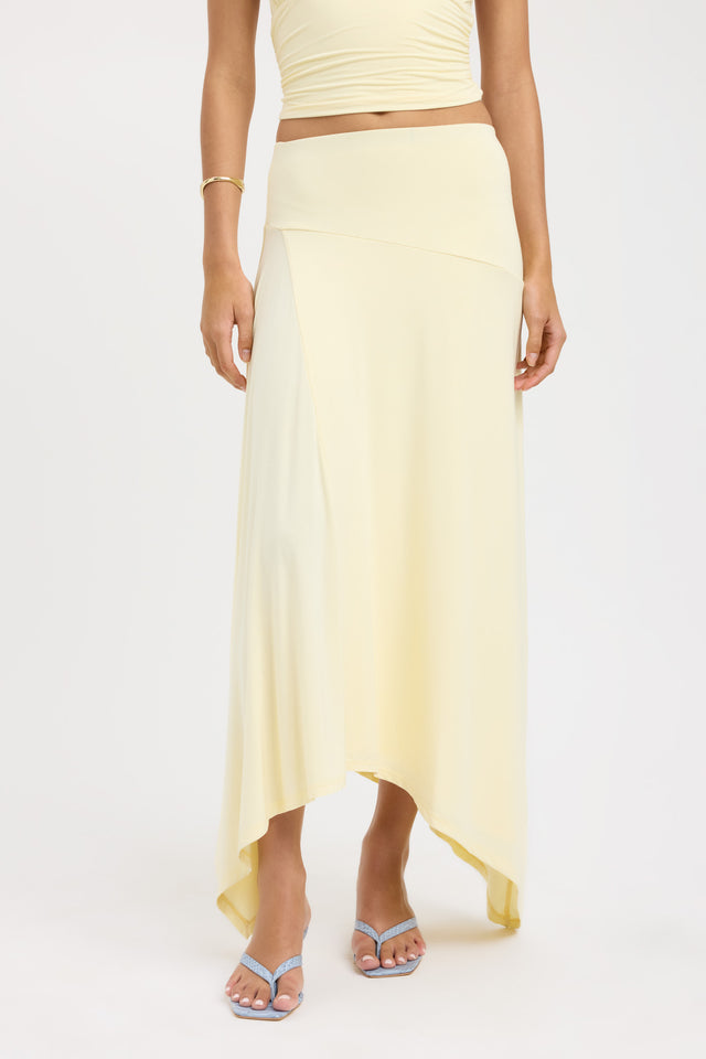 side Zali Skirt Kookai Asymmetry Maxi womens-skirts 