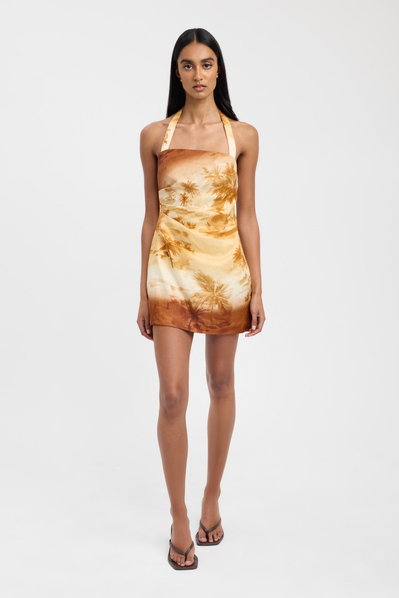 Maui Halter Mini Dress – KOOKAÏ Australia