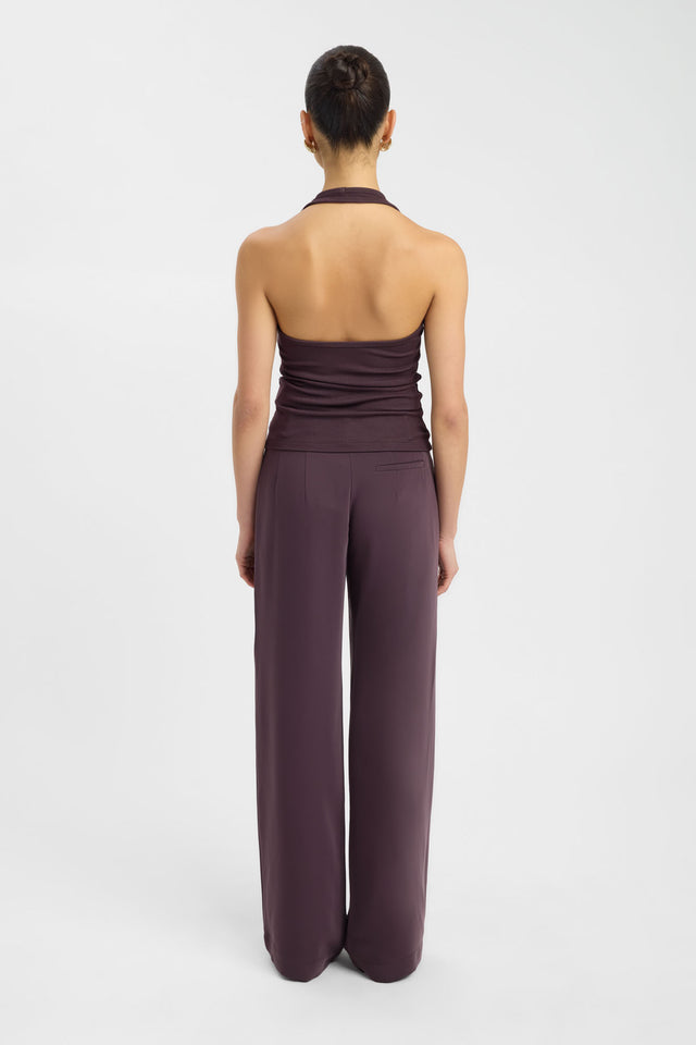 Zana Tank Kookai Fitted Scoopneck Sleeveless Womens-Blouse 