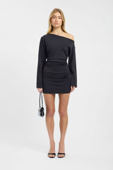 Nova Off Shoulder Long Sleeve Dress