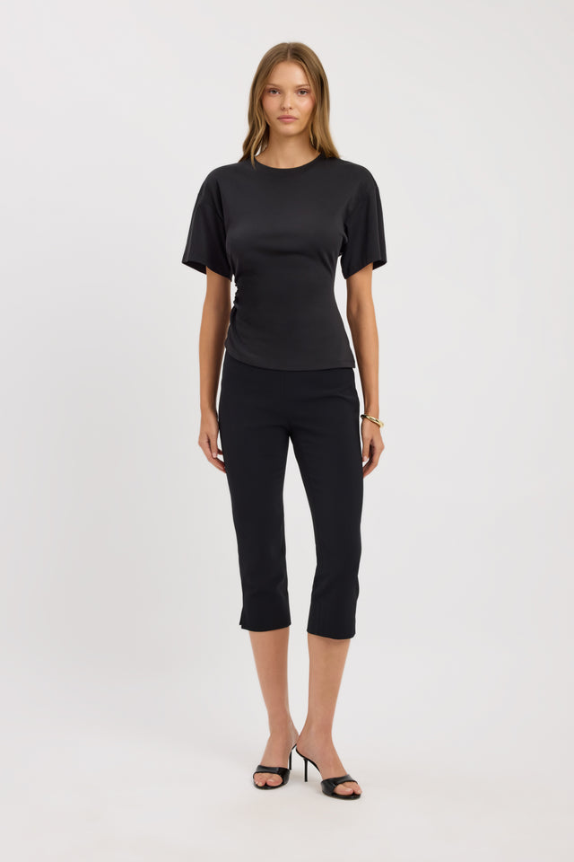 front Nova Tee Kookai Relaxed Roundneck Short sleeves Womens-Blouse 