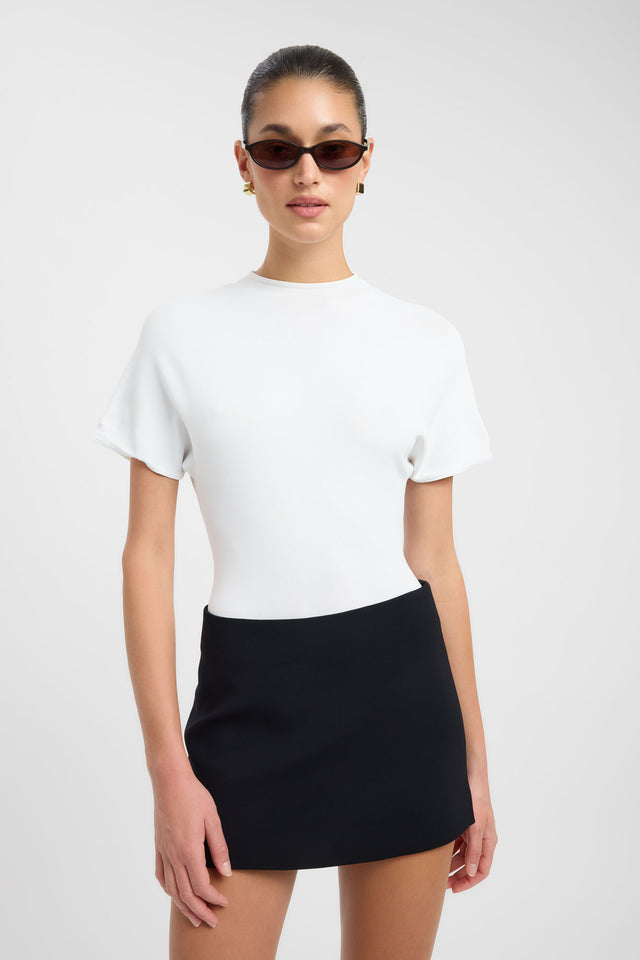 Designed with the Alto Core Mini Skirt in womens-skirts featuring straight hem, mini length, and black colour side