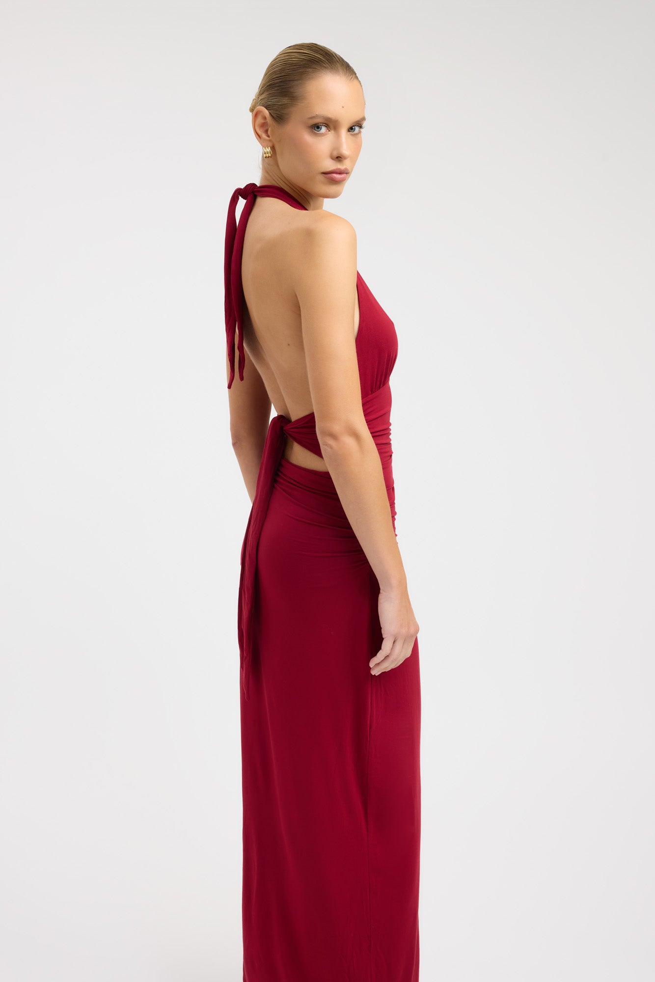 kookai leni maxi dress Best sellers high stock Lilac Floral Embroidery One creating a graceful and Color:Sage-Green
