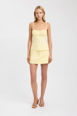 Tahiti Gathered Bustier Top
