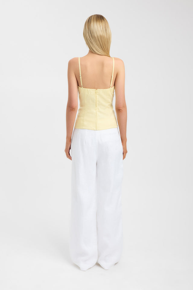 Tahiti Gathered Bustier Top