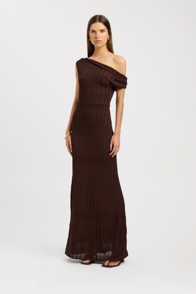 Eadie Off Shoulder Maxi Dress – KOOKAÏ Australia