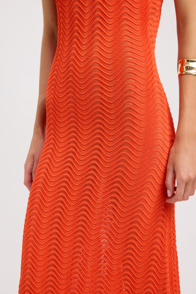 kookai knit dress Merino Wool Kookai Wool Dress Kookai Merino Wool LS High-neck Knit Dress