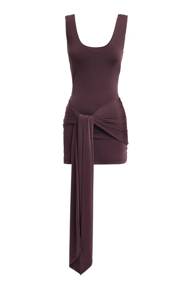 Shara Mini Dress Kookai Bodycon Mini Fitted Scoopneck womens-dresses 