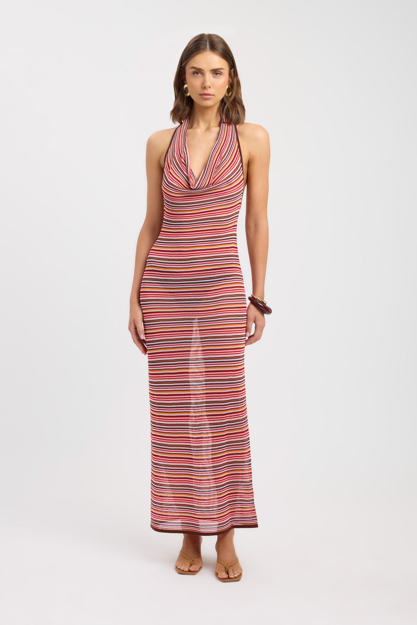 kookai maxi dresses Sully Cowl Maxi Dress – KOOKAÏ Australia