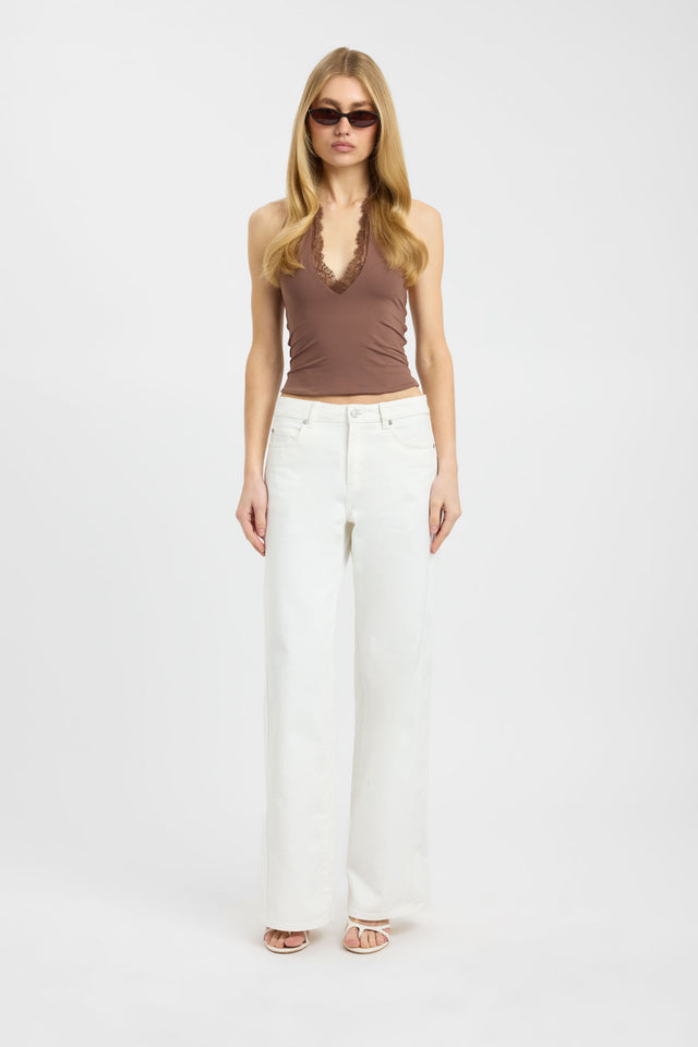 Lila Lace Top