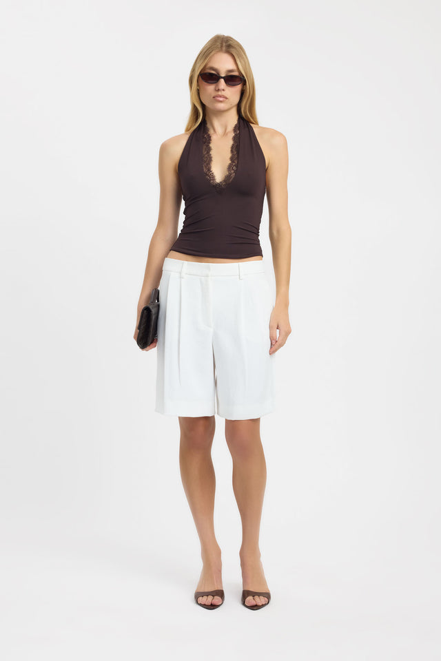 Lila Lace Top