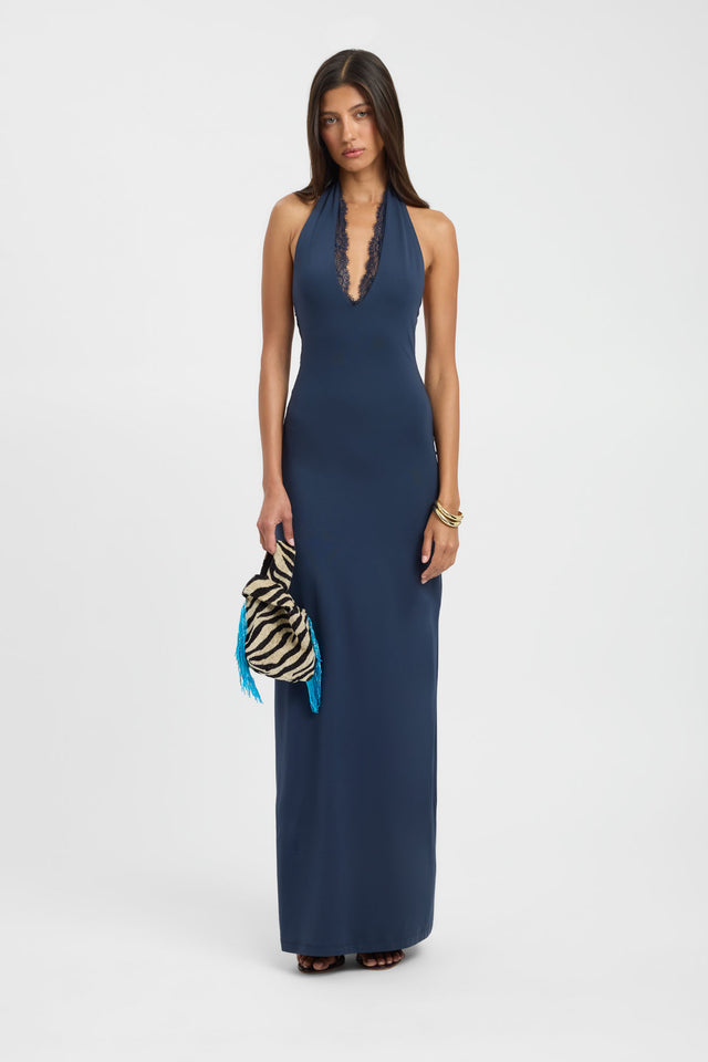 Lila Lace Maxi Dress