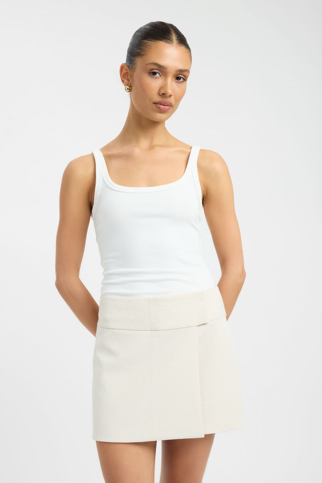 Ariel Tab Mini Skirt