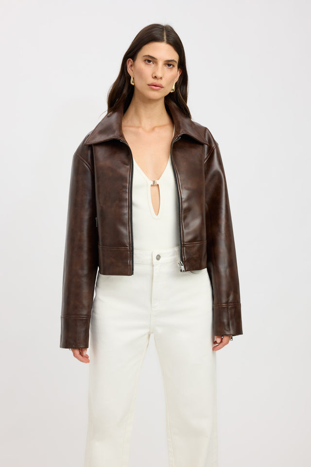 Phoenix Distressed Jacket – KOOKAÏ Australia - Main Image