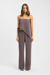 Maria Strapless Asymmetric Top
