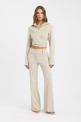 Clemence Wrap Shirt