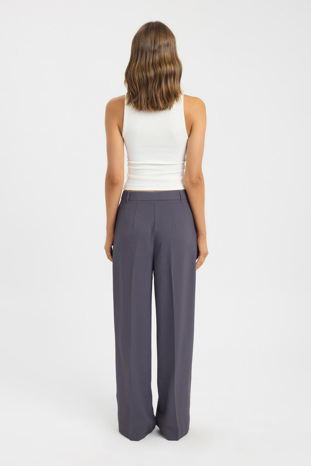 back Opal Tailored Pant Kookai Wide-leg Mid-rise womens-regular-pants 