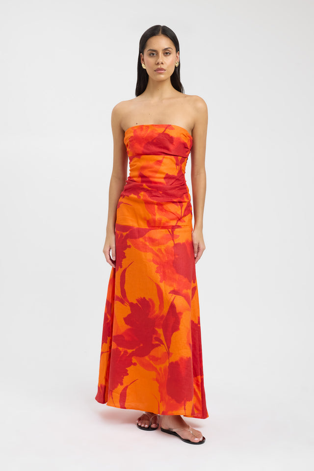 Kaia Strapless Maxi Dress – KOOKAÏ Australia Kaia Strapless Maxi Dress – KOOKAÏ Australia