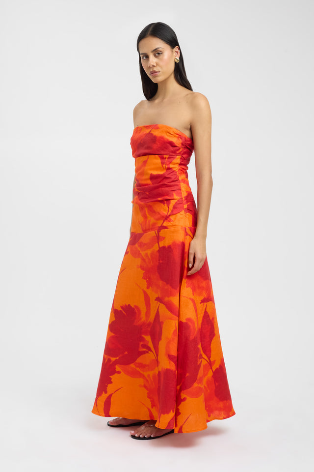 Kaia Strapless Maxi Dress – KOOKAÏ Australia Kaia Strapless Maxi Dress – KOOKAÏ Australia