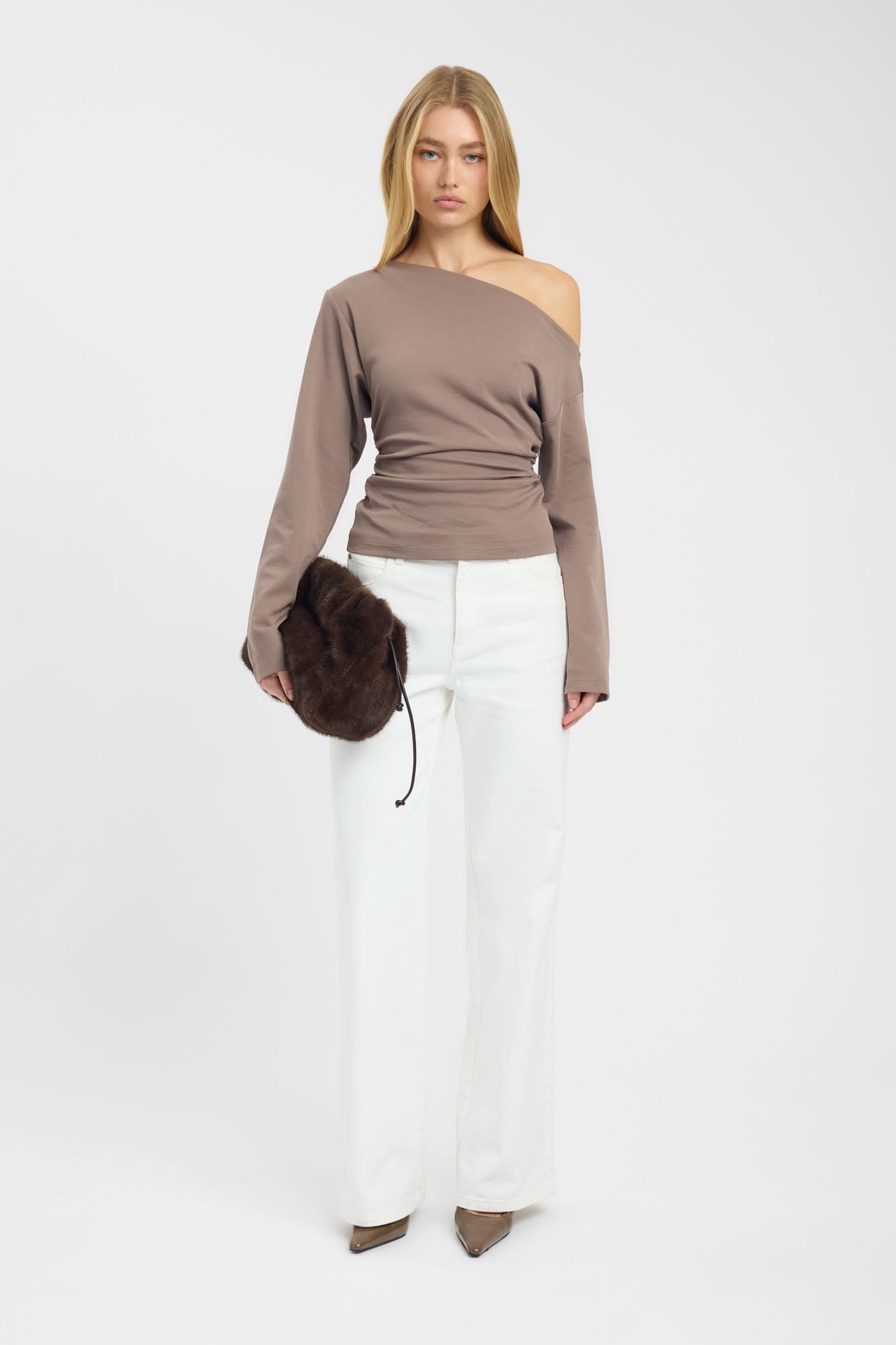 Nova Off Shoulder Long Sleeve Top – KOOKAÏ Australia