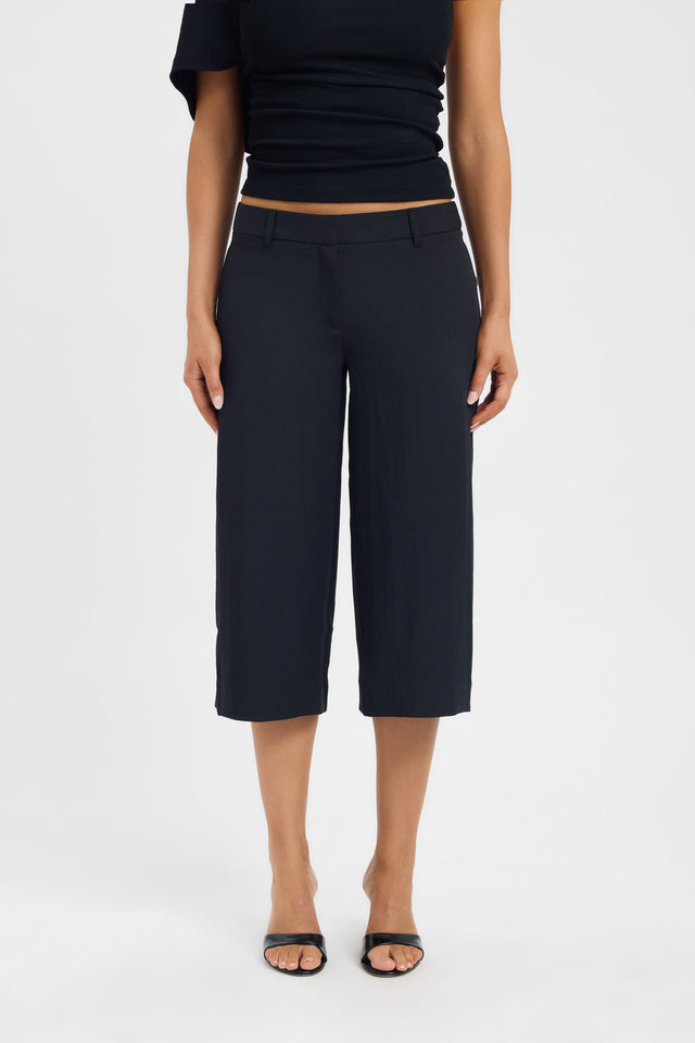 back Ariel Cropped Pant Kookai Wide-leg Mid-rise womens-regular-pants 