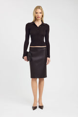 Heavy Phoenix Midi Skirt