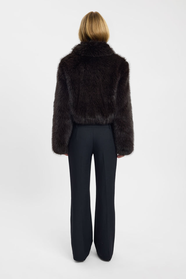 product Aspen Fur Jacket Kookai Long sleeve Short womens-coats-and-jackets 